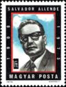 Salvador Allende (1908-1973) president of Chile