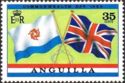 Anguilla and British Flags