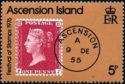 G.B. Penny Red with Ascension postmark