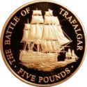 5 Pounds (History of Royal Navy. Trafalgar HMS Victory)