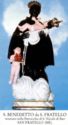 "Benedict of San Fratello (the Moor)", San Fratello, Zuccarello Arti Grafiche (IT), Sicily - Saints (M)