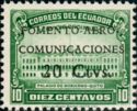 Governor palace black overprint Fomento aero