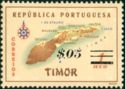 Map of Timor