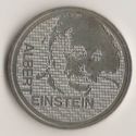 5 Francs (physicist Albert Einstein - Stylized head)