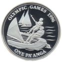 1 Pa'anga (XXVI Summer Olym. Games 1996 USA - Sailing)