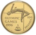 100 Pa'anga (XXVI Summer Olym. Gam. 1996 - High jump)