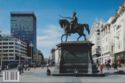 Zagreb. Central Square of Ban Josip Jelačic