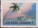 Palms Special Stamp for Italy from Swiss Post International