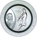 50 Vatu (150th Birth-anniversary of Pierre de Coubertin - Long Jump)