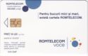 For everything there is the Romtelecom phonecard!