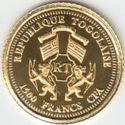 1,500 CFA Francs (100th Anniversary of Austrian gold coin)