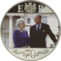 1 Crown (Royal Platinum Wedding Anniversary, Millennial Decade)