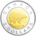2 Dollars (Polar Bear, Toonie)