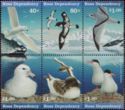 Seabirds se-tenant block of 6