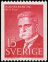 H. Branting (1860-1925), politician, Nobel Peace Prize 1921