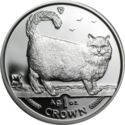 1 Crown (Birman cat - Silver edition)