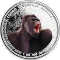 5,000 CFA Francs (Silverback Gorilla, colored)