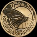 1 Dollar (Burlwing Buttlerfly)
