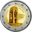 2 Euro (25th Anniversary of the Constitution of Andorra)
