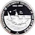 20 Crowns (500th Anniversary - Discovery of America)