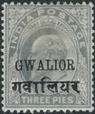 King Edward VII - overprinted
