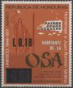 Overprint on Illustration of the book: Habitante de la OSA