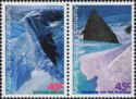 "Rafting Sea Ice" and "Shadow on the Plateau" (pair)