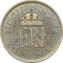 6 Pence (George VI)