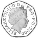 50 Pence (Sitting Libertine "Britannia" - Silver edition)