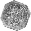 1 Shilling (Pontefract siege coinage. Unique)