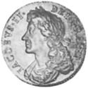 1 Shilling (James II)