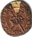 1 Farthing (Charles I. No date - Rose Type 3)