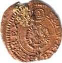 1 Farthing (Charles I. No date - Rose Type 1/2 Mules)