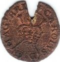 1 Farthing (Charles I. No date - Rose Type 3/2 Mules)