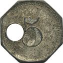 5 Pfennig (POW, Rheinprovinz)