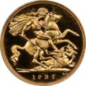 ½ Sovereign (George VI)
