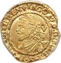 ¼ Laurel (James I. 5 Shillings (V). No date)