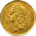 ½ Guinea (George II)