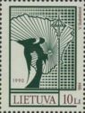 100th Postage Stamp of the Restored State