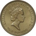 2 Pounds (Bill of Rights - St. Edward's crown)