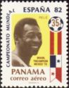 Football Player Pelé, flags and ball