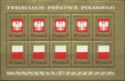 Coat of Arms of Poland and Flag of Poland - Full Pane