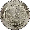 50 Cents / Half Dollar (1996 Atlanta Olympic Baseball)