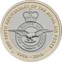 2 Pounds (RAF Centenary)