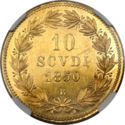 10 Scudi (Pius IX)