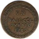1 Baiocco (Clement XIII. PO)