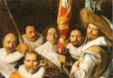 Frans Hals - Meeting of officers and non-commissioned officers of the Cluveniers
