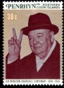 Churchill giving Victory sign