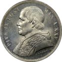 5 Lire (Pius IX)