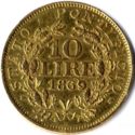 10 Lire (Pius IX)